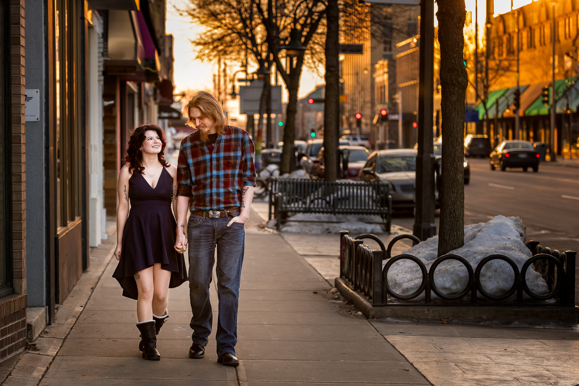 Engagement Photos Downtown Appleton Wisconsin